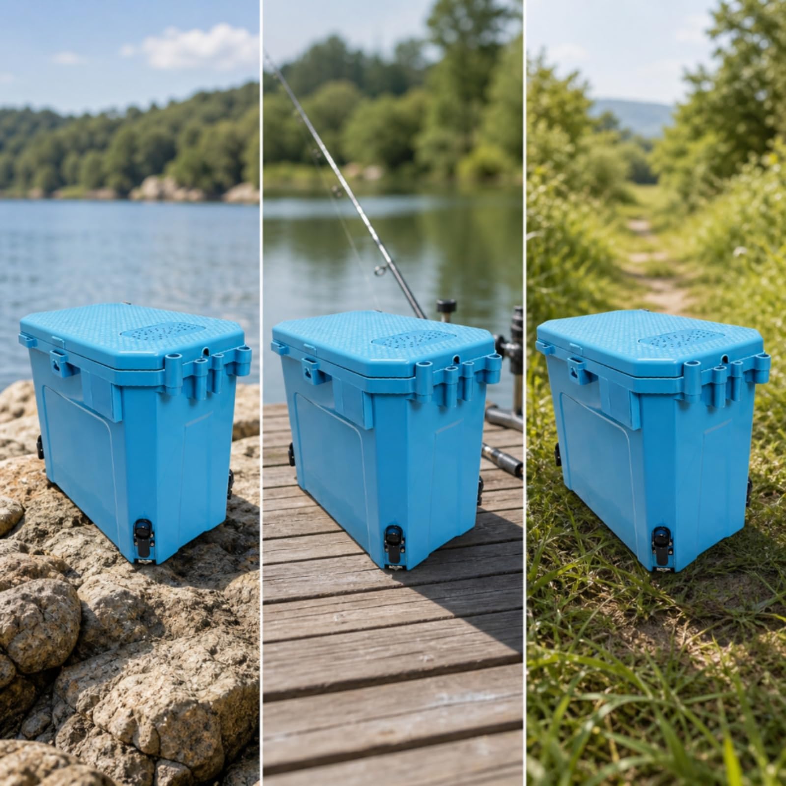Caja Pesca con Patas Rígida