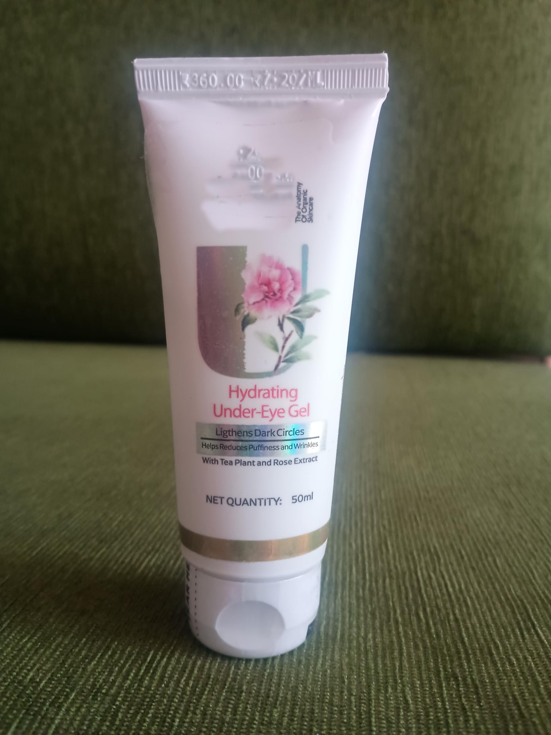 Her##bs & Hi##lls Under Eye Gel with Tea Plant and Rose Extract, Lightens Dark Circles, 50ml-image-47