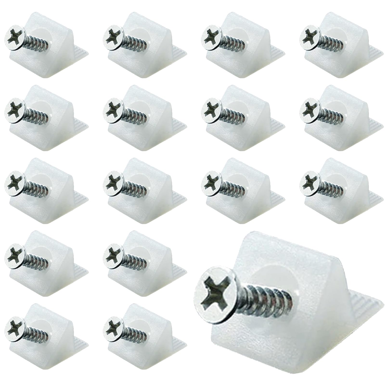 120 Pcs Drawer Repair Kit with Screws, Draw Wedges, Draw Support Wedges