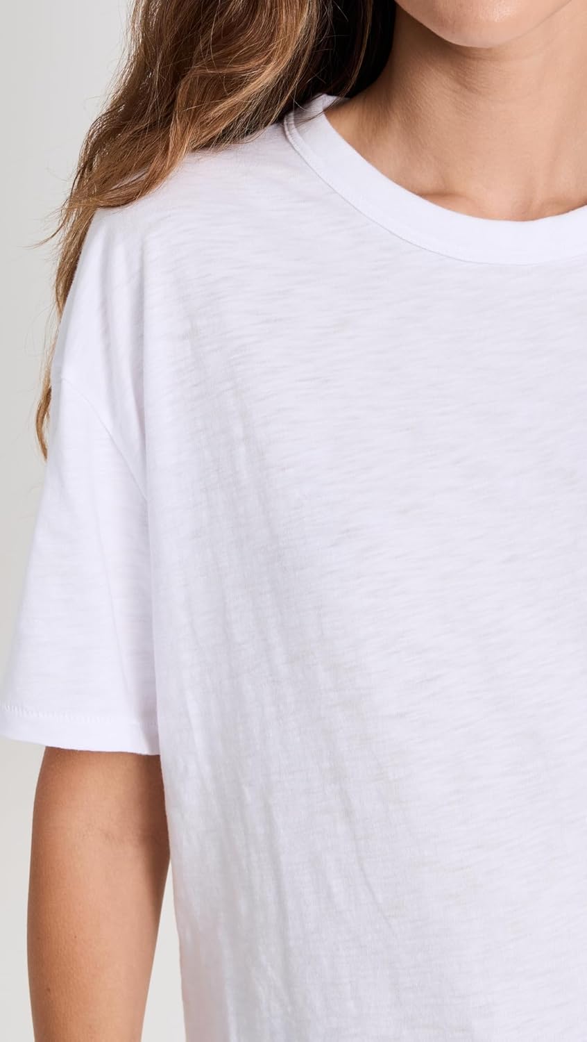 rag & bone Women's Mini Slub Boyfriend Tee - Image 6