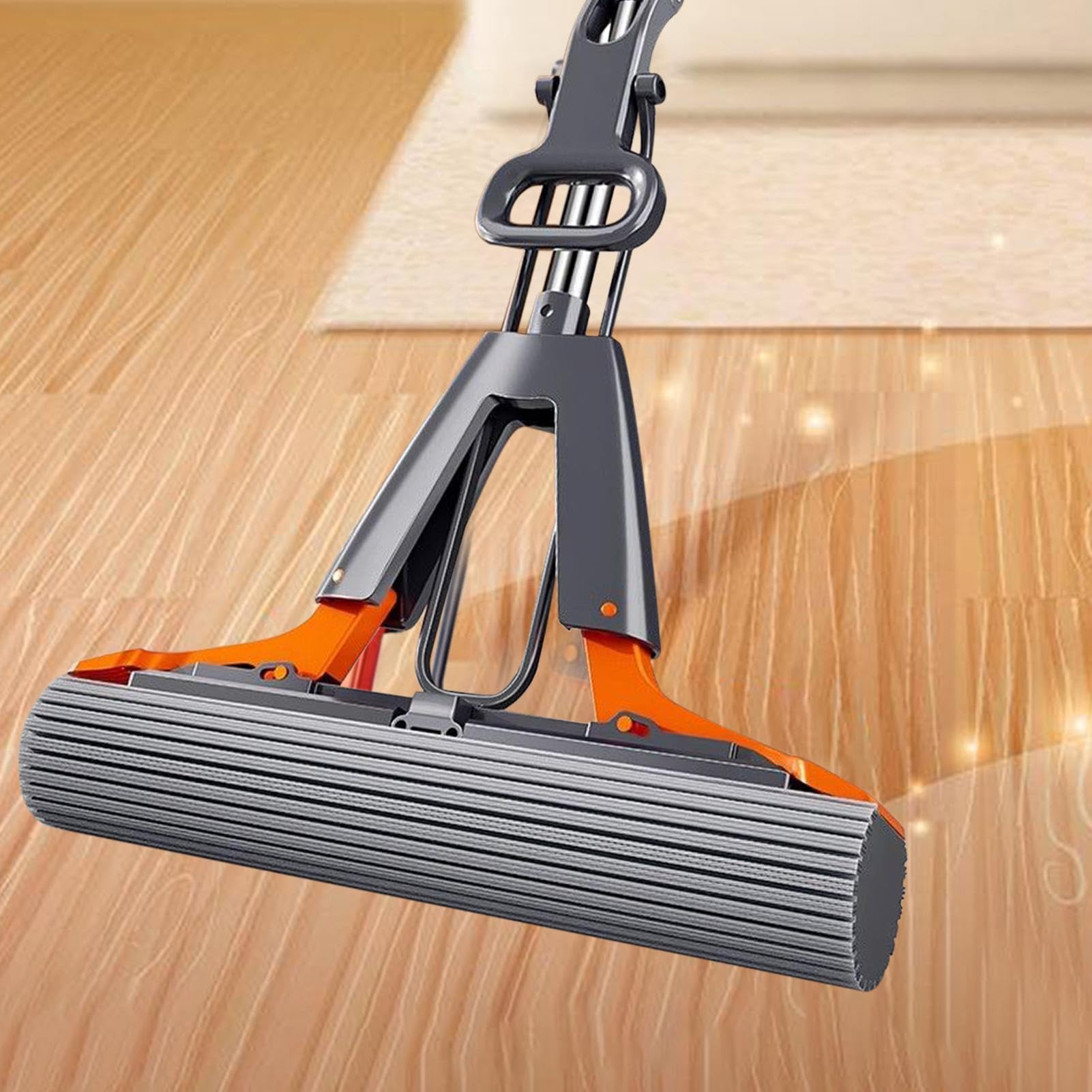Mopa | Herramientas de limpieza para el hogar auto-escurridor | fregona para baño | elimina manchas de agua de grasa azulejos laminados baño garaje dormitorio