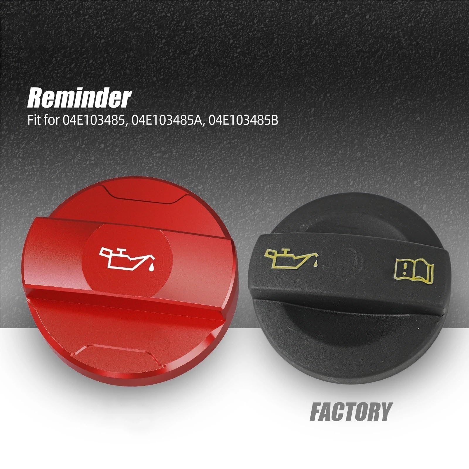 Korek wlewu paliwa do motocykla Pasuje do VW Golf MK7/7.5 MK8/8. MK5 MK6 Passat B8 Tiguan MK2 Polo 5/6, pasuje Audi A3 RS3 8V Q2 korek wlewu oleju Akcesoria motocyklowe