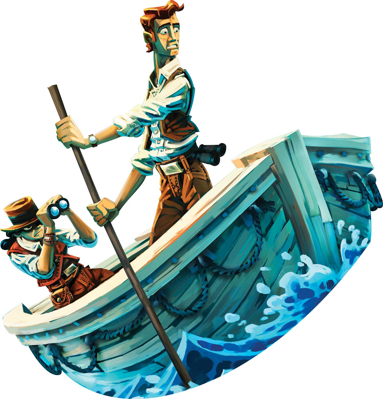 Asmodee Zygomatic | The Island | Jeu de société | À partir de 8 Ans | 2 à 4 Joueurs | 45 Minutes