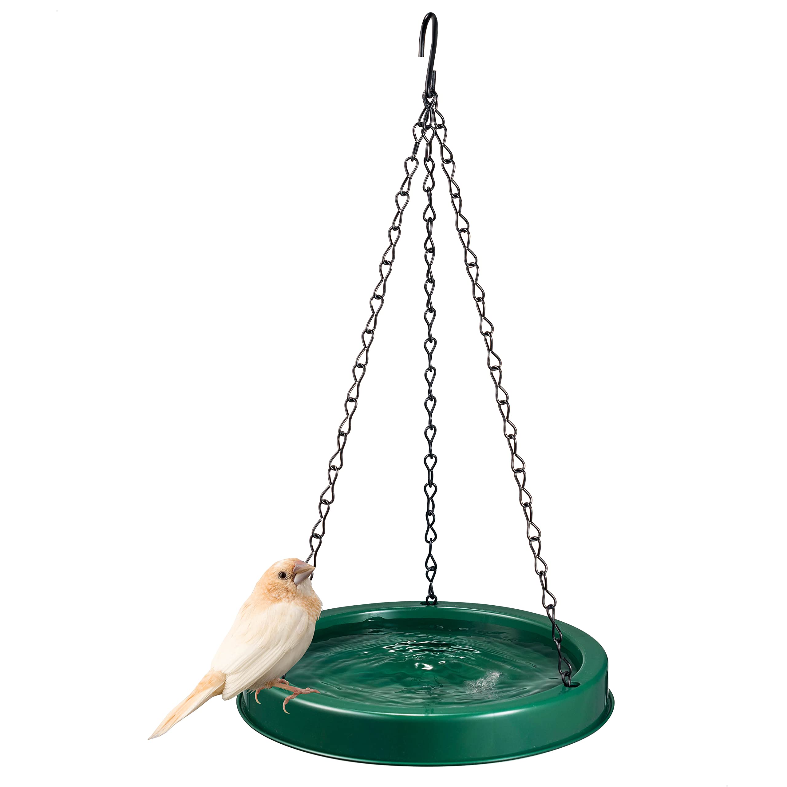 Buy Plastic Bird Bath Tray & Feeder 20 oz. Hanging Bird Baths for Outdoors & Indoors, Bird Water