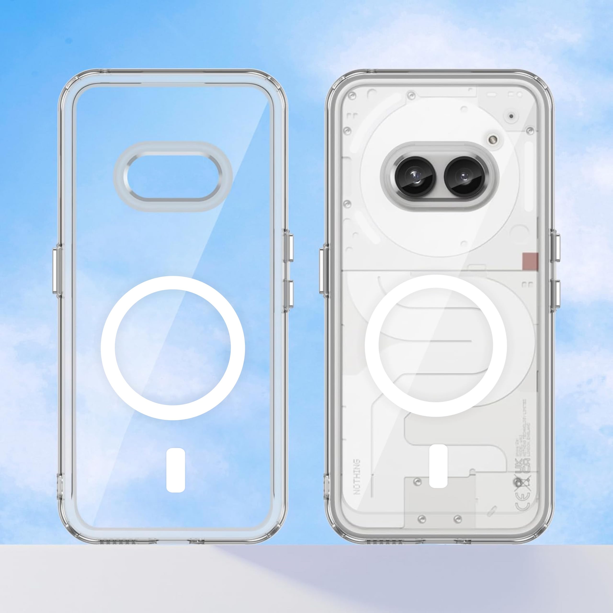 Amazon.co.jp: For Nothing Phone 3 用 ケース 純透明のデザイン