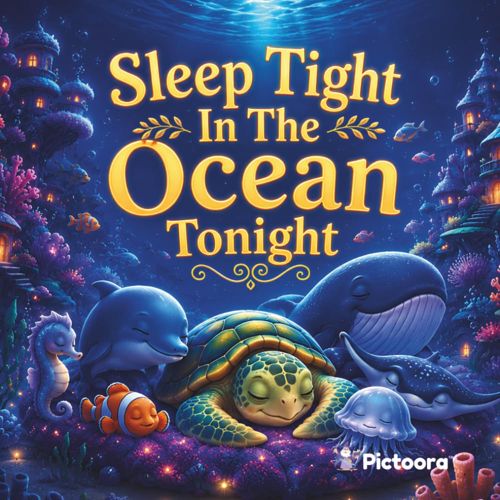 Sleep Tight In The Ocean Tonight: An Ocean Bedtime Journey For Babies Toddlers And Young Children (Sleep Tight Tonight)