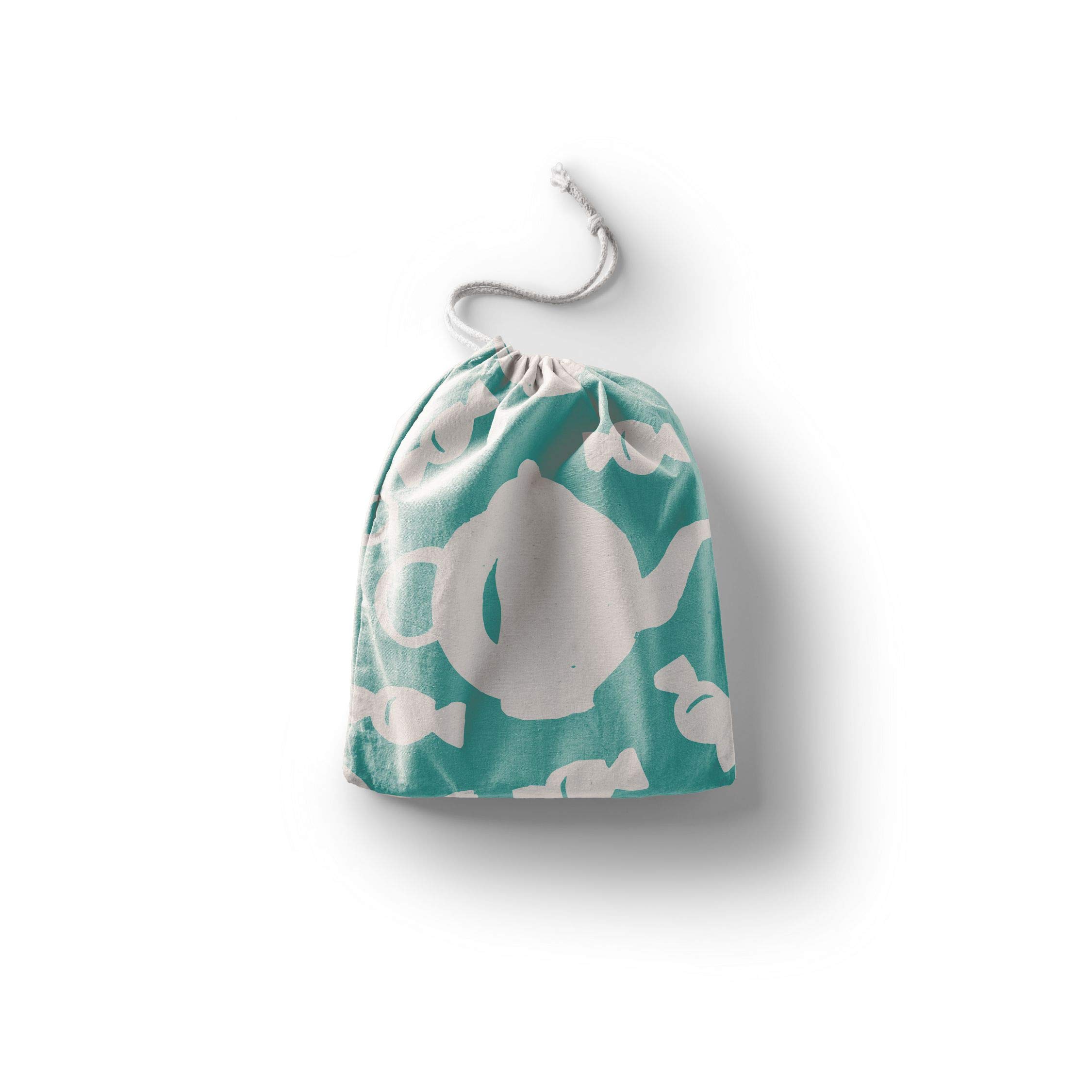 East Star ESAE-CCB-100107 Ultra Lightweight and Comfortable Drawstring Cloth Bag, 12 cm x 15 cm Size