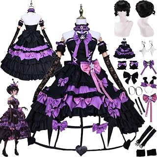 Identity V Bloody Queen Mary Cosplay Costume Outfit Game Character Uniform Wig Full Set Halloween Dress Up Suit