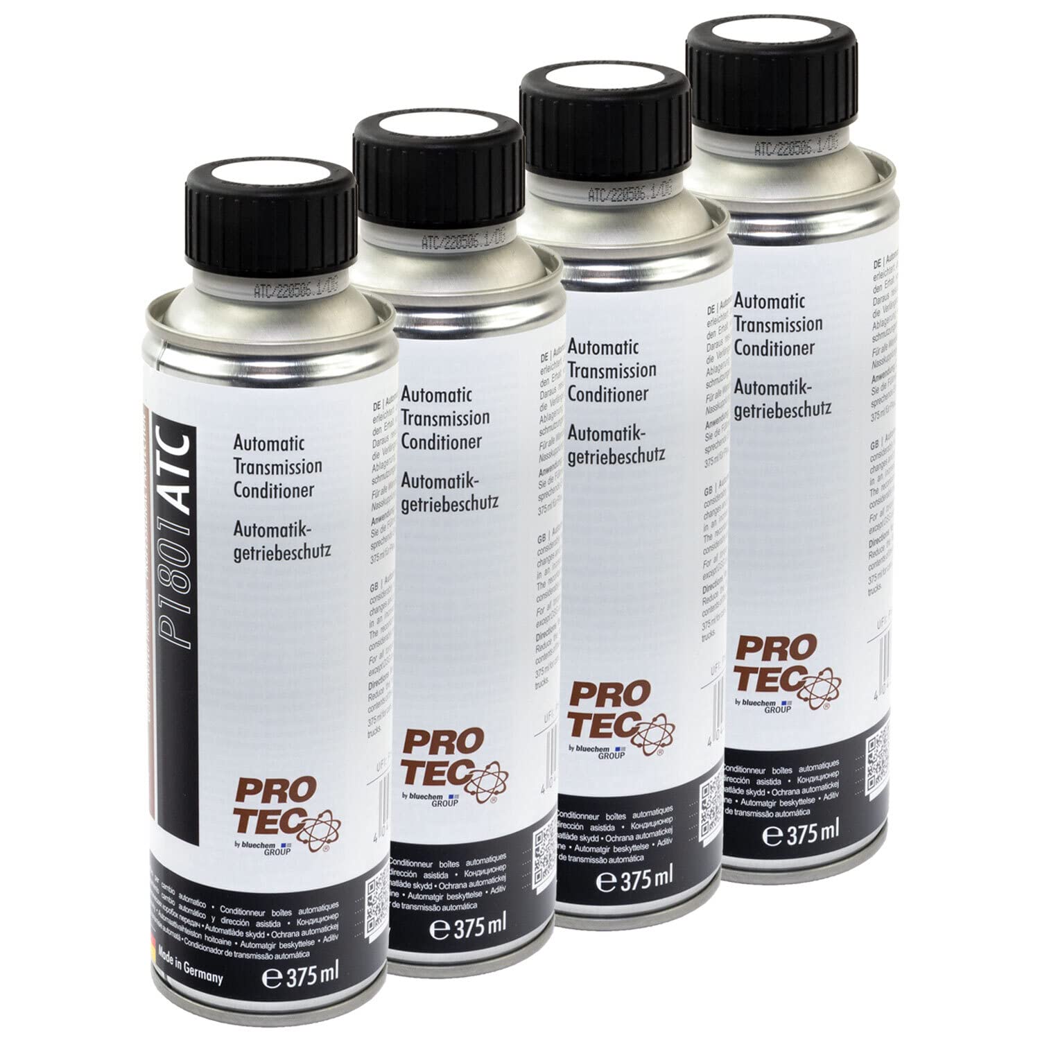 PRO-TEC P1801 ATC Additif de protection pour boîte de vitesses automatique 4 x 375 ml
