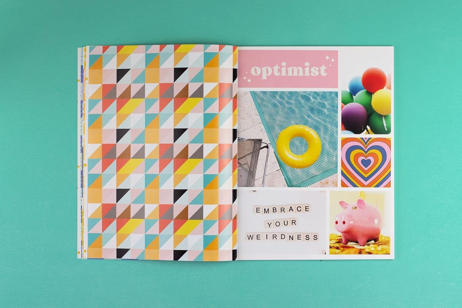 Free Period Press Vision Board Book, 700+ Words & Images in All Categories, for Visualizing Your Life Goals & Dreams, Playful, Stylish Pictures for Collage Making & Scrapbooking (Kid/Teen)
