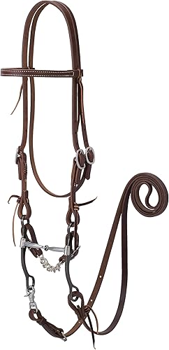 Weaver Leather Working Tack Trensenzaum mit Trense Mundgebiss