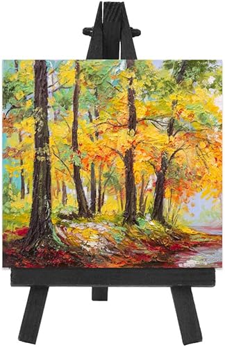 Miniatura 6 de Pack de 12 minicaballetes de madera, de eBoot, color negro