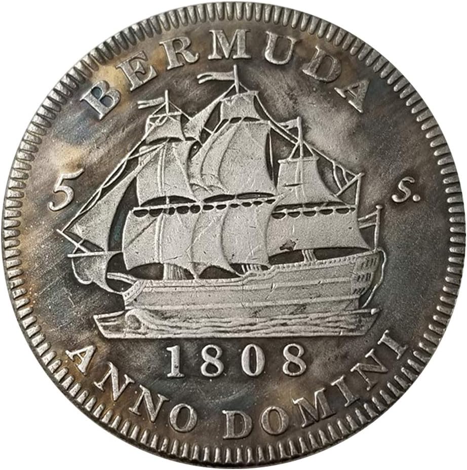 1808 Dollar Replica Coin - Antique Liberty Half Dollar Coin Great American Coin Old USA Commemorative Coin
