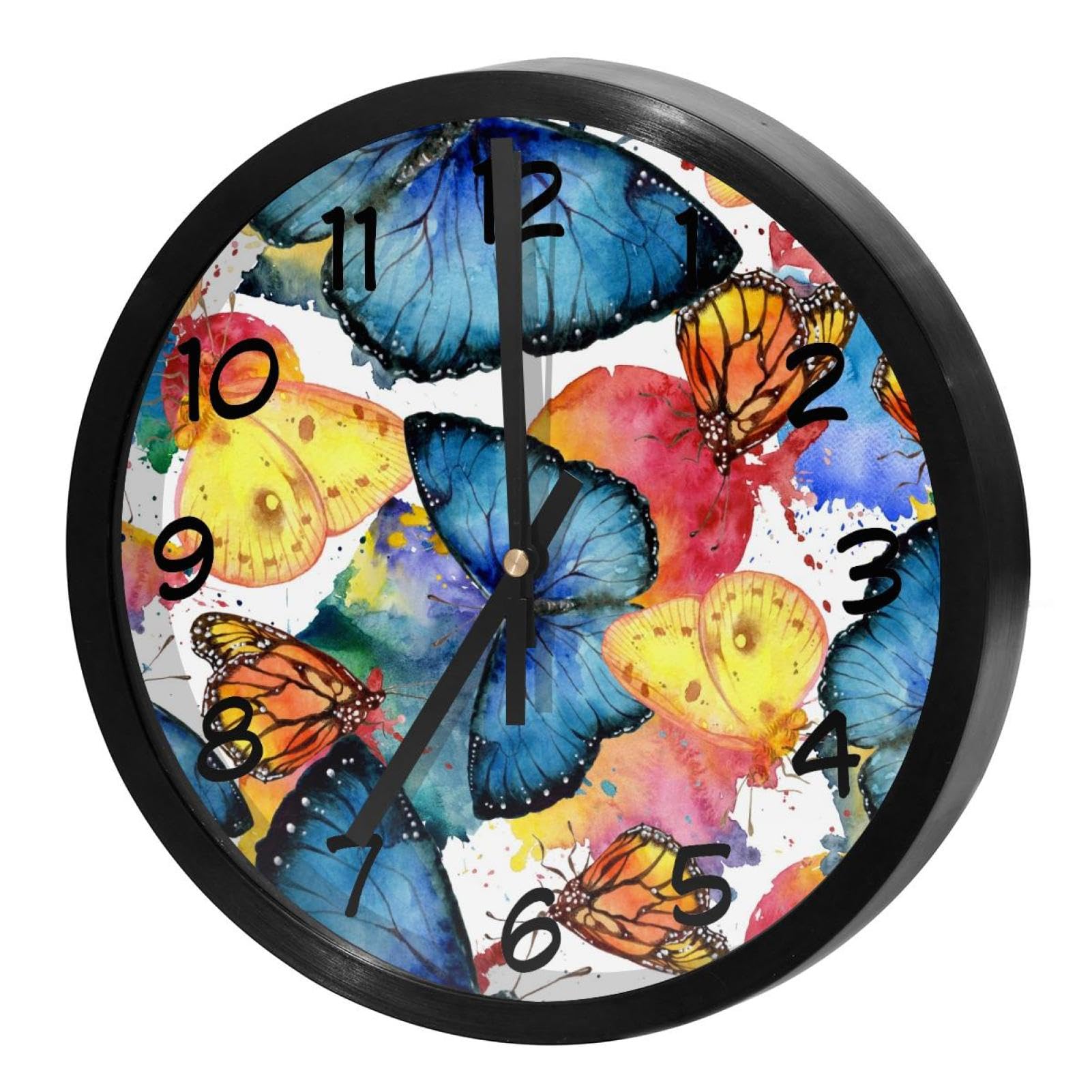 Horloge murale silencieuse sans tic-tac pour maison et bureau