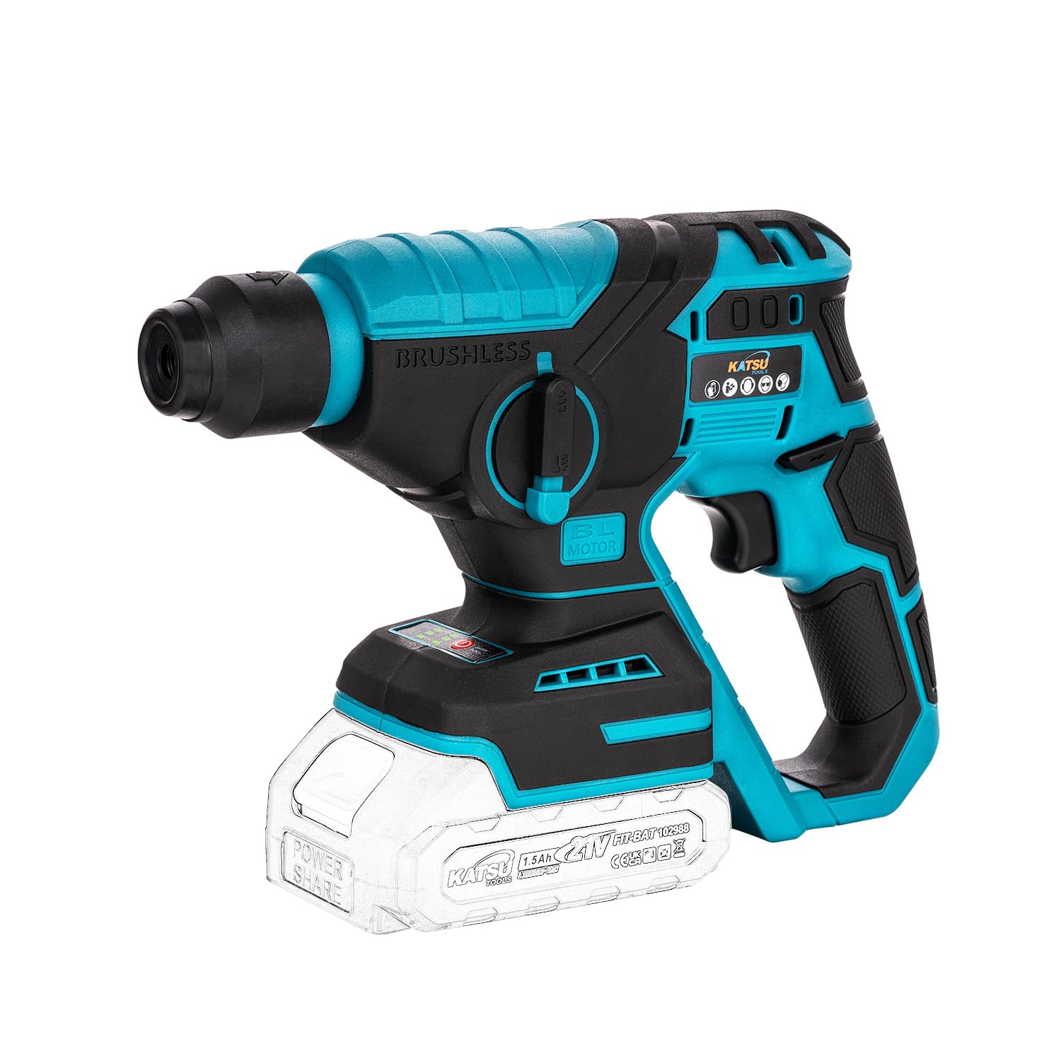 Perforateur rotatif SDS 18V/21V, l'outil pour percer le béton et la brique
