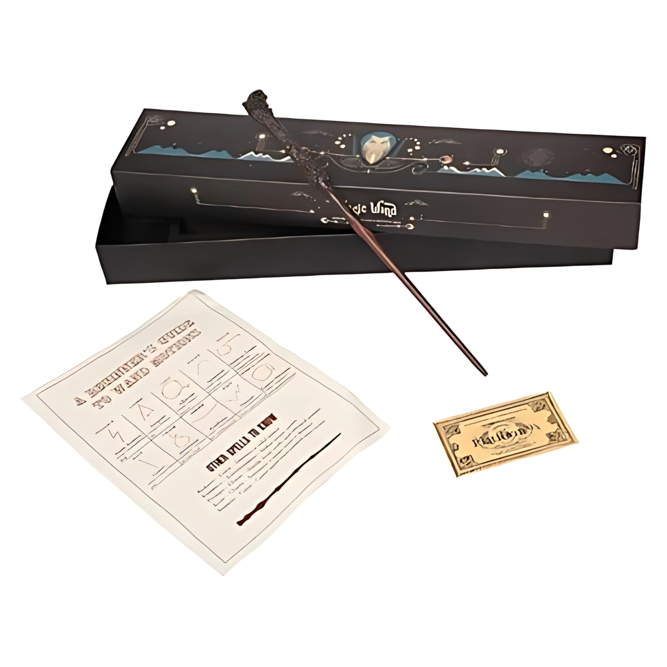 Fusked Harry Potter Wand Magic Wands Harry Potter Accessories with Harry Potter Music Box Combo Harry Potter Gift Toys Cosplay Dress Accessories Combo for Kids(Limited Edition 2024)