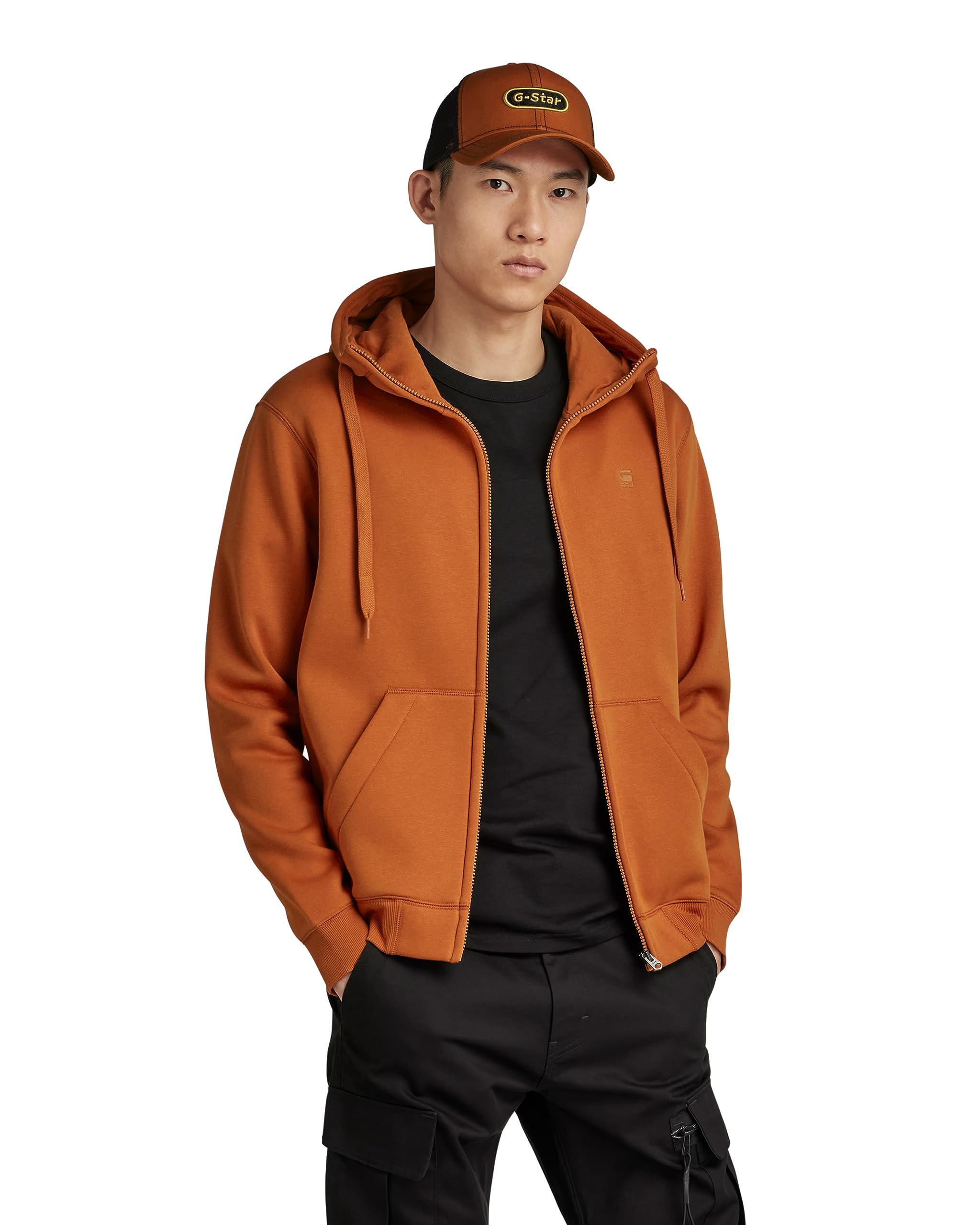 G-Star RAW Herren Premium Core Hooded Zip Thru Sweatshirt
