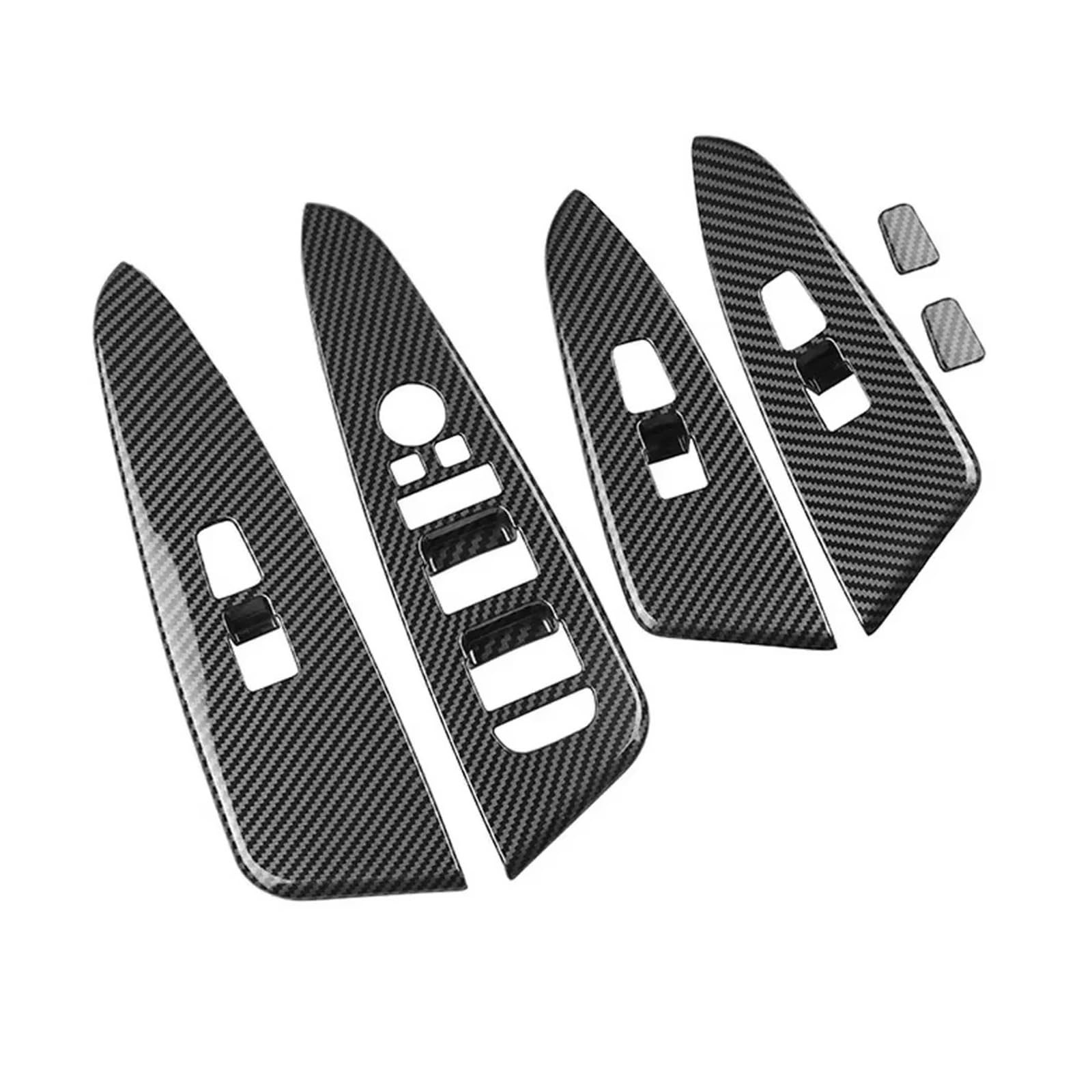 Interior Trim for KIA for Sportage NQ5 2022 2023 2024 LHD Window Lift Switch Sticker Carbon Fiber Trim Car Door Armrest Panel Cover Cover Trim Sticker