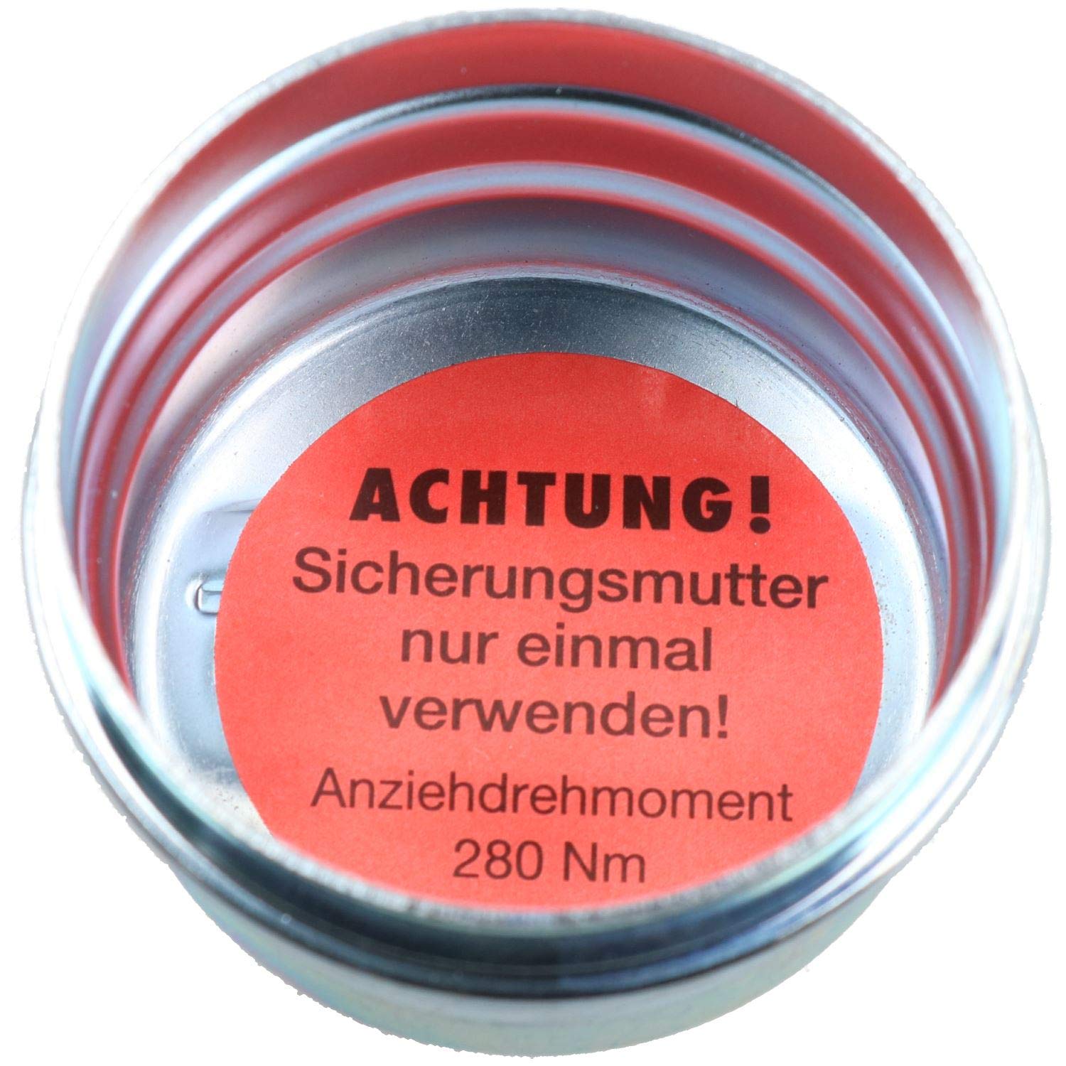 AB Tools 4 Coprimozzo Metallo Per Rimorchio 52 Mm – Antipolvere E Protezione Cuscinetti