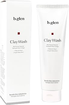 b.glen ビーグレン Clay Wash LARGE SIZE 2本セット Amazon.com: b.glen Clay Wash - Non-Foaming Face Wash for Men