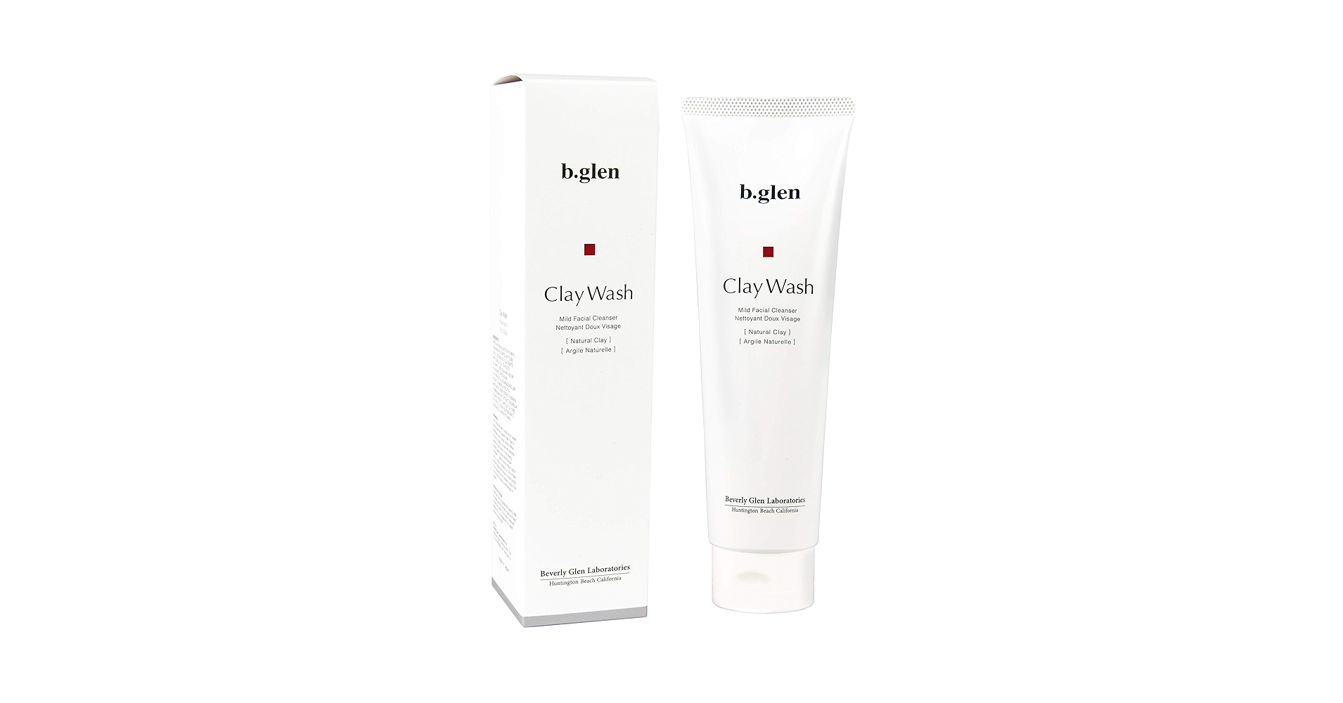 b.glen Clay Wash LARGE SIZE 新品2本セット Amazon.com: b.glen Clay Wash - Non-Foaming Face Wash for Men