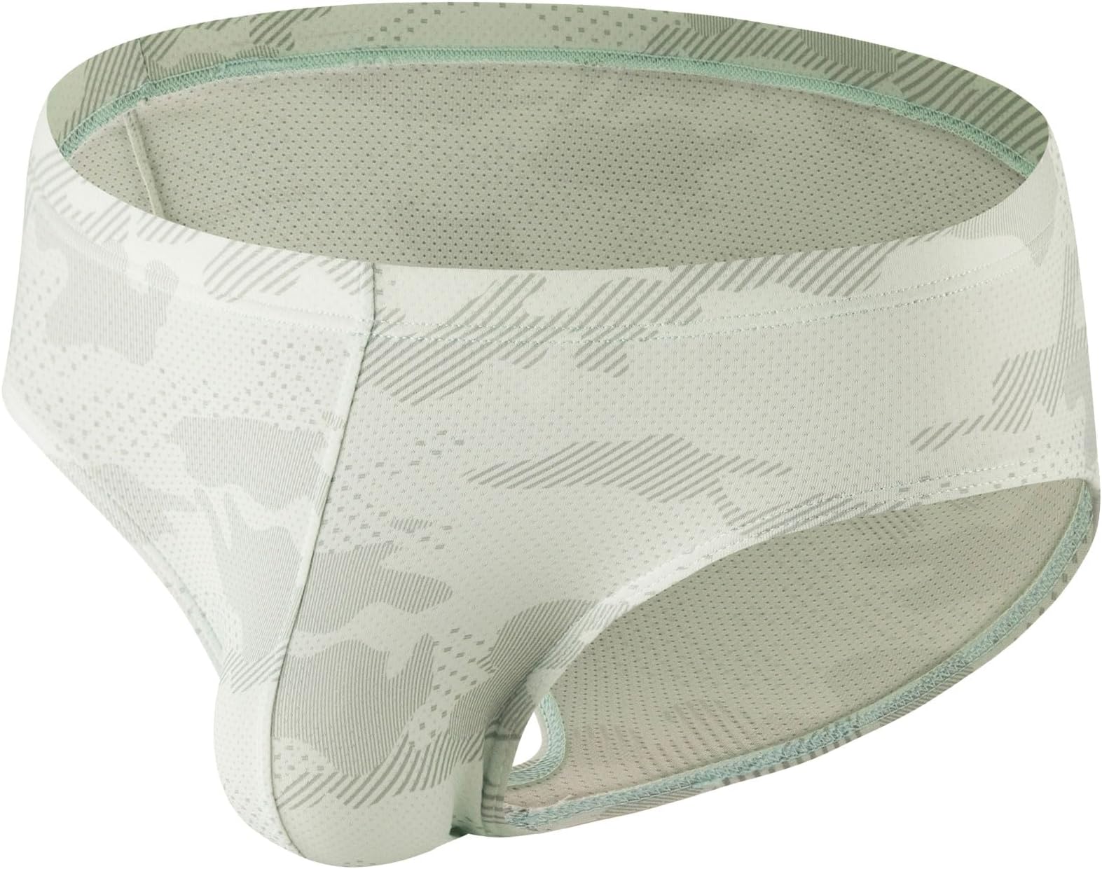 Summer Code Mens Bikini Briefs Bulge Pouch Underwear Breathable Stretch Micro Mesh Briefs Undies Low Rise Underpants