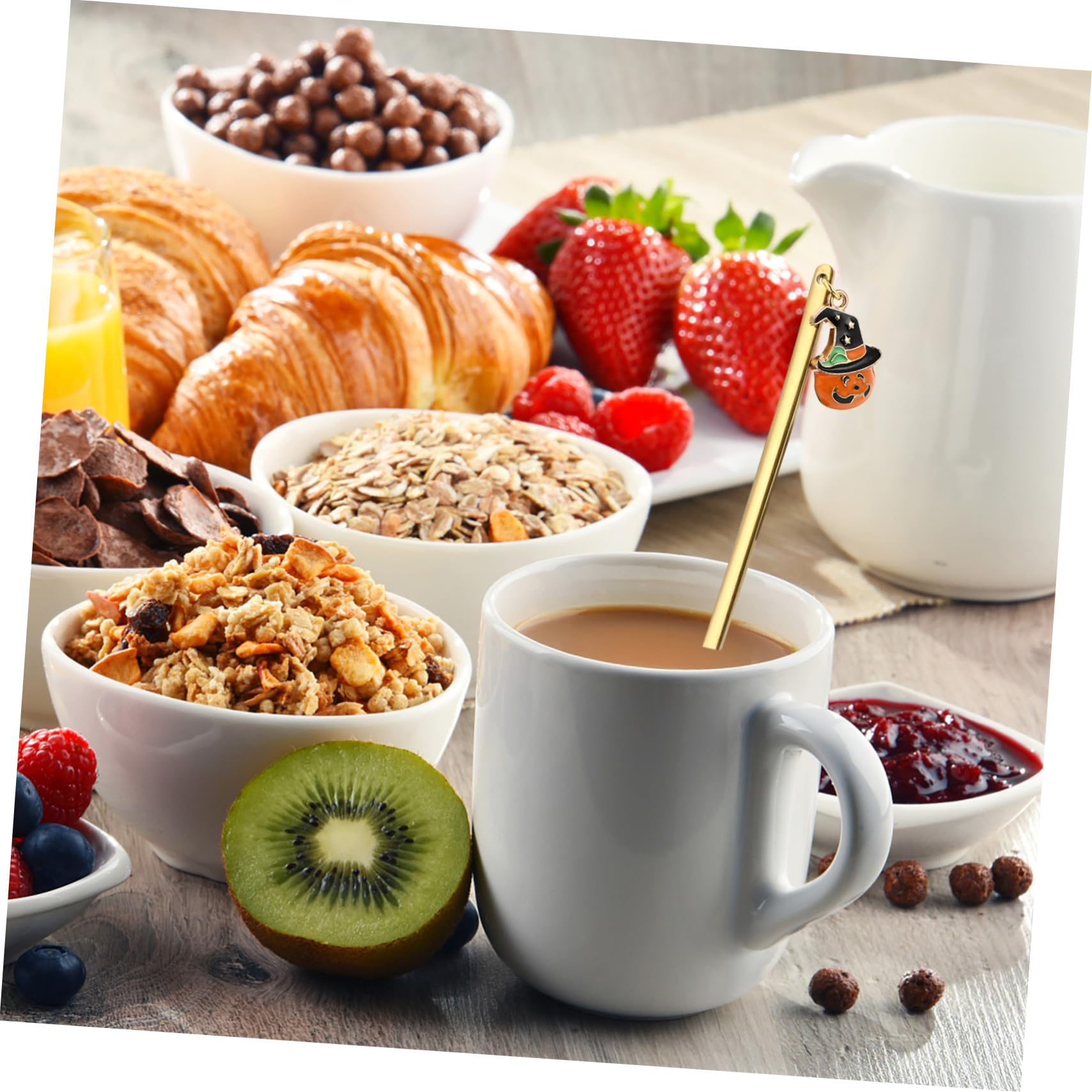 by キッチン・日用品・その他 ハロウィン 用スープカップ スプーン付き