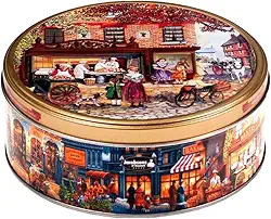 Jacobsen Scenes Of Europe 150G - Biscoitos Amanteigados Lata S