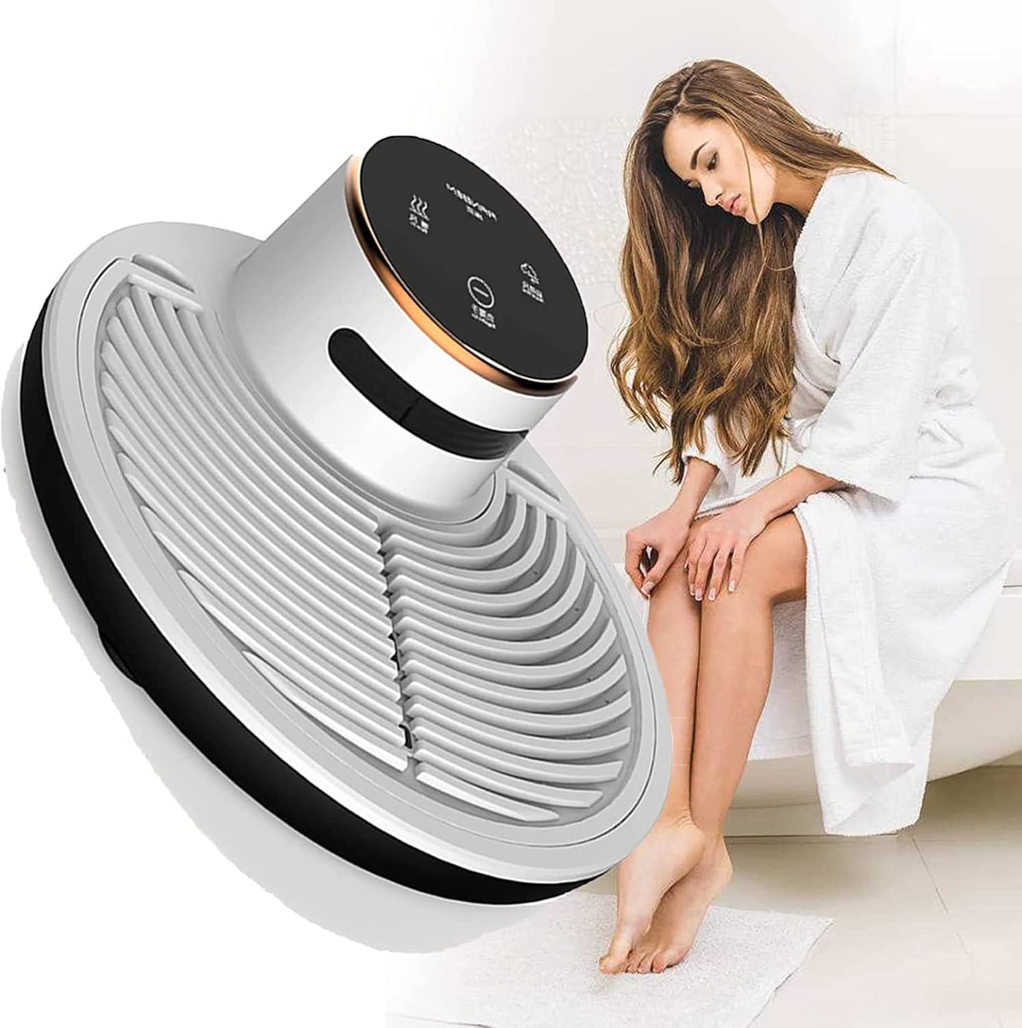 Portable Electric Body Dryer, Whole Body Waterproof Dryer for Shower