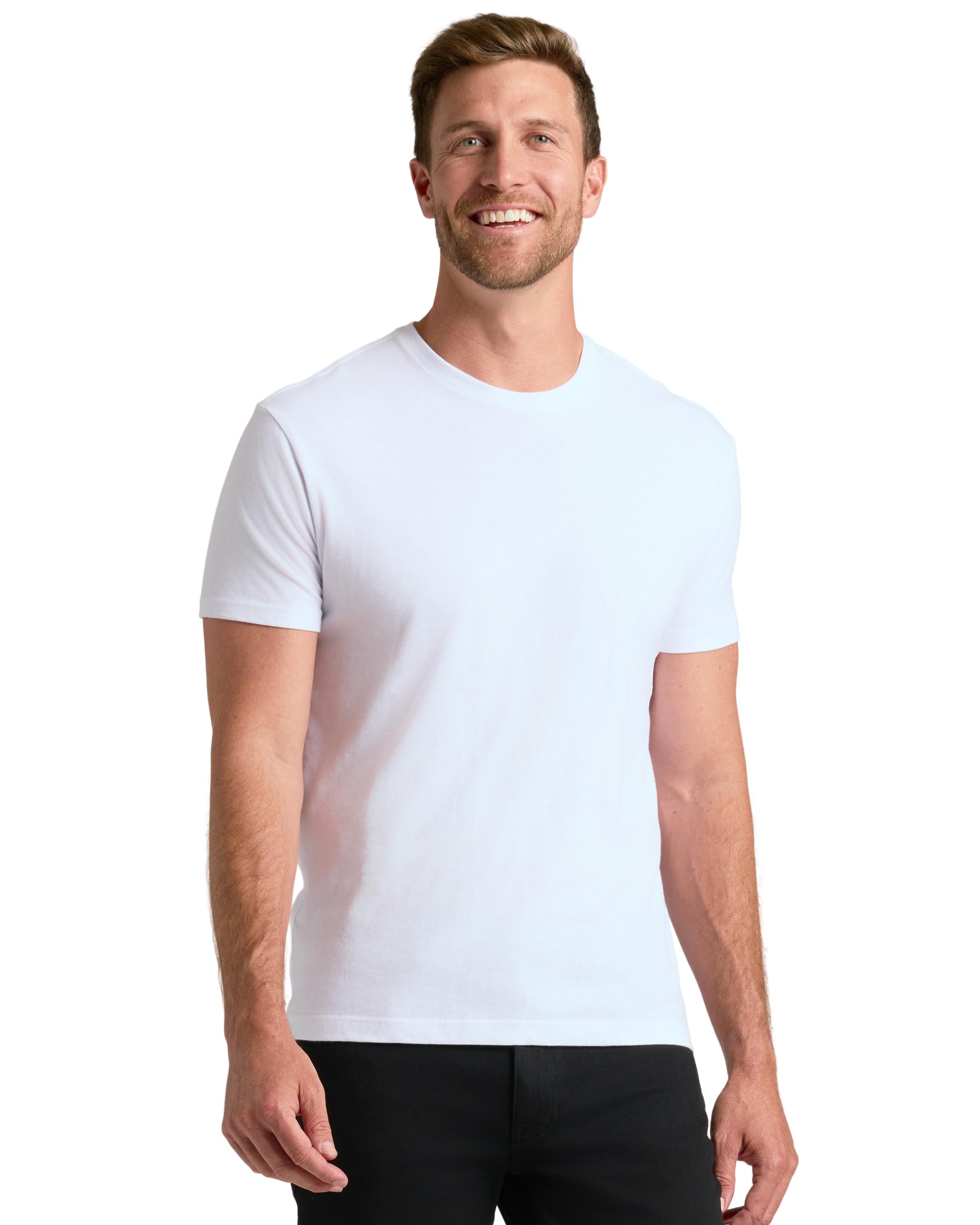 True Classic mens Short Sleeve Classic Crew T-Shirt (pack of 6)