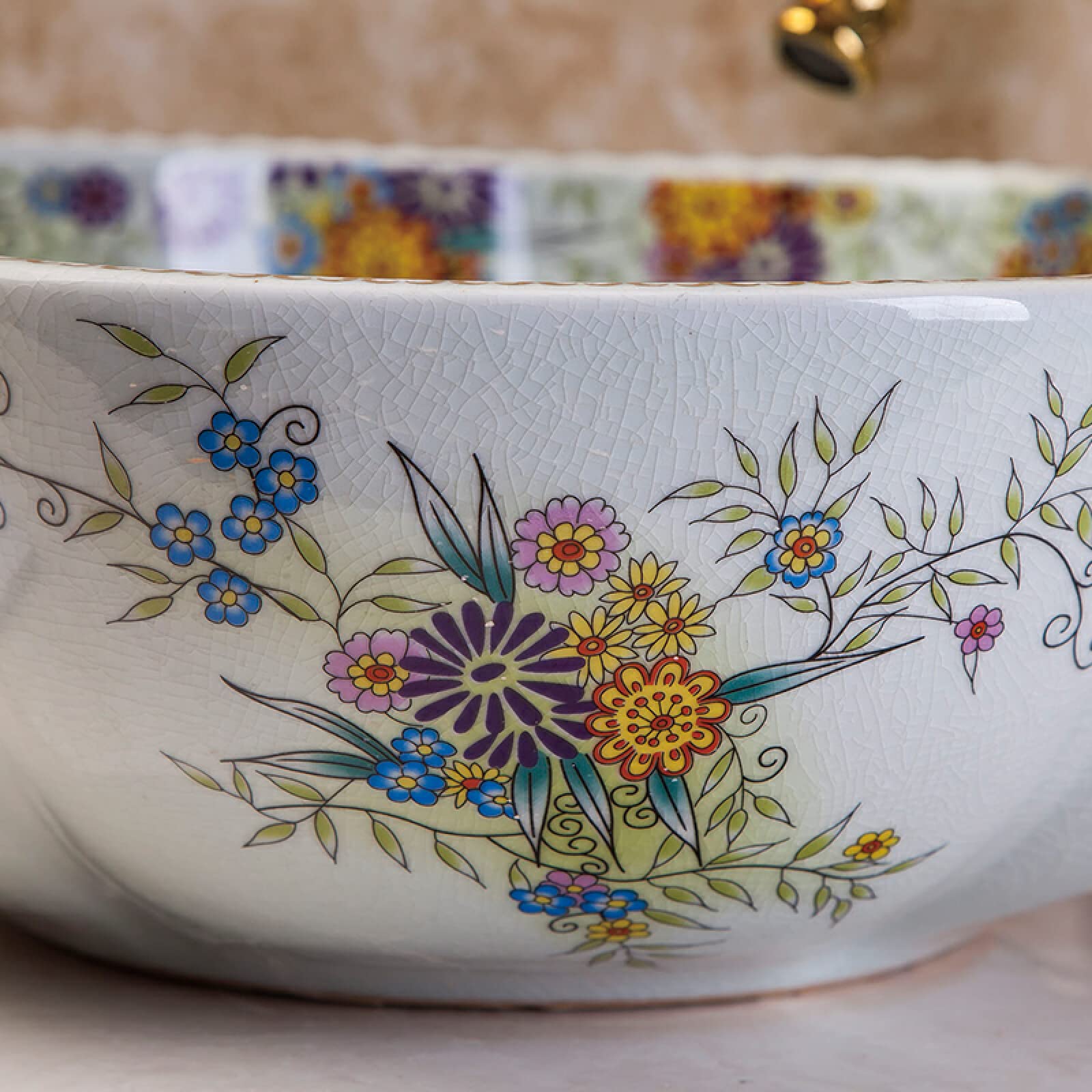 Umywalka Łazienkowa Nablatowa, Umywalka Łazienkowa, Umywalka Artystyczna, Umywalka Ceramiczna Nablatowa, Umywalka Łazienkowa, Ceramiczna Umywalka Do Rąk