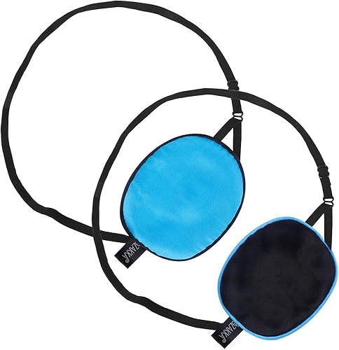 Miniatura 7 de eZAKKA 2 piezas de parche médico de seda para mujeres adultas, parche elástico perezoso ajustable individual con correa elástica (L, negro con