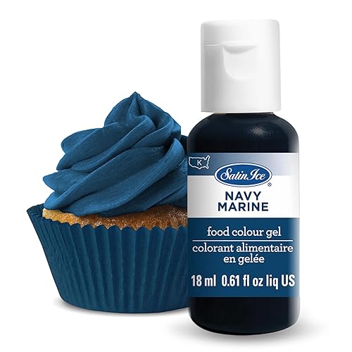 Miniatura 8 de Satin Ice Gel líquido para colorantes alimenticios, botella de 0.61 fl oz, naranja