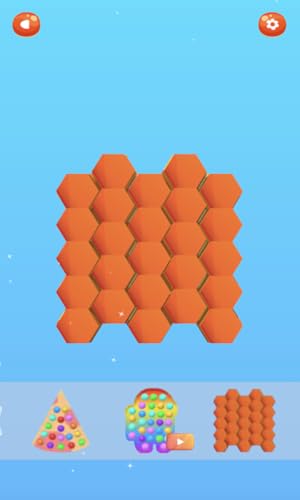 Pop It Fidget Toy 3d