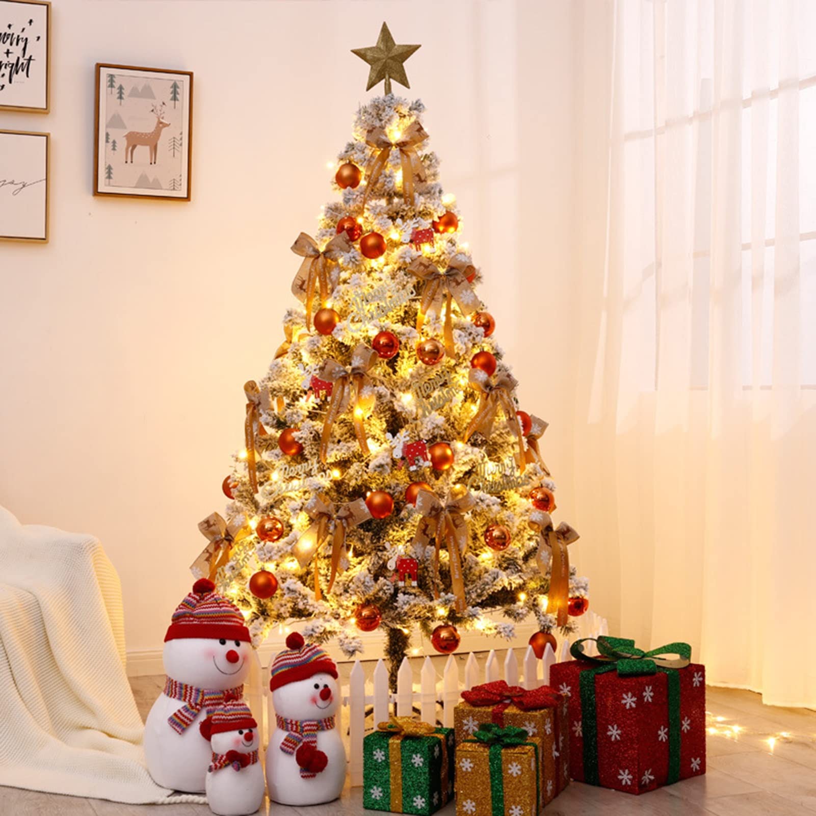 クリスマスツリー 約90cm 雪のフロック加工 クリスマスツリー 約90cm 雪のフロック加工 楽天市場