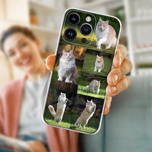 Miniatura 4 de Funda de teléfono con foto personalizada, con iPhone 15 14 13 12 11 Pro Max Plus Mini XR XS X, diseño de imagen personalizada tu propia funda de