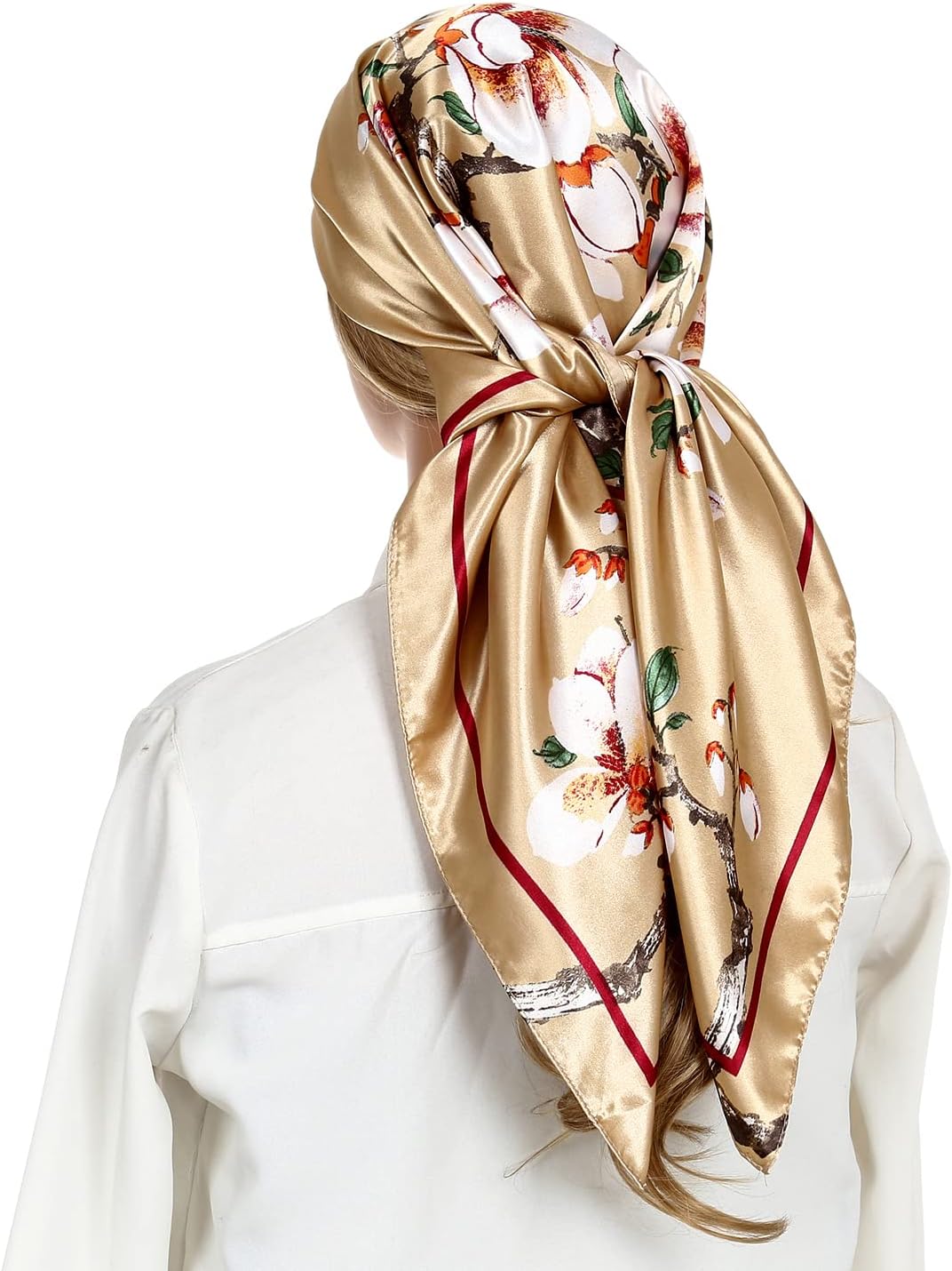 RIIQIICHY Head Scarf Like Silk Satin Hair Scarf for Argentina Ubuy