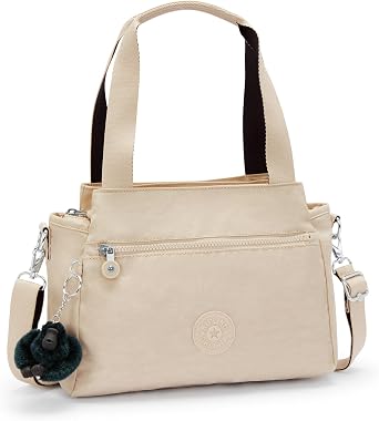 Kipling Women's Elysia Crossbody Bag, Lightweight, Multi-Compartment Magnetic Snap Pockets, Shoulder Bag