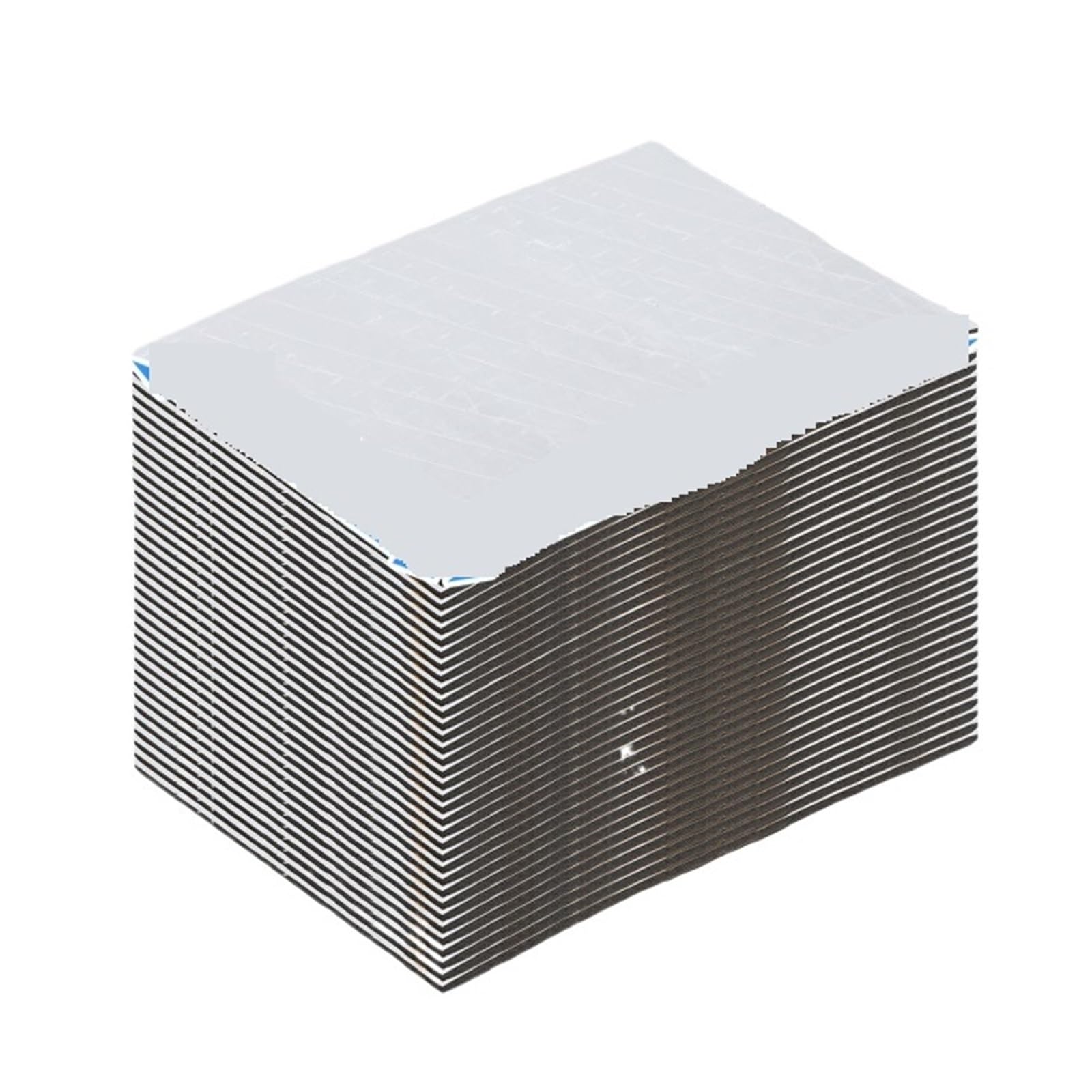 Espuma de aluminio autoadhesiva Estera autoadhesiva de amortiguación sonido for furgoneta, aislante térmico espuma papel aluminio a prueba , 35/25/15 Uds(35pcs 25x18cm)