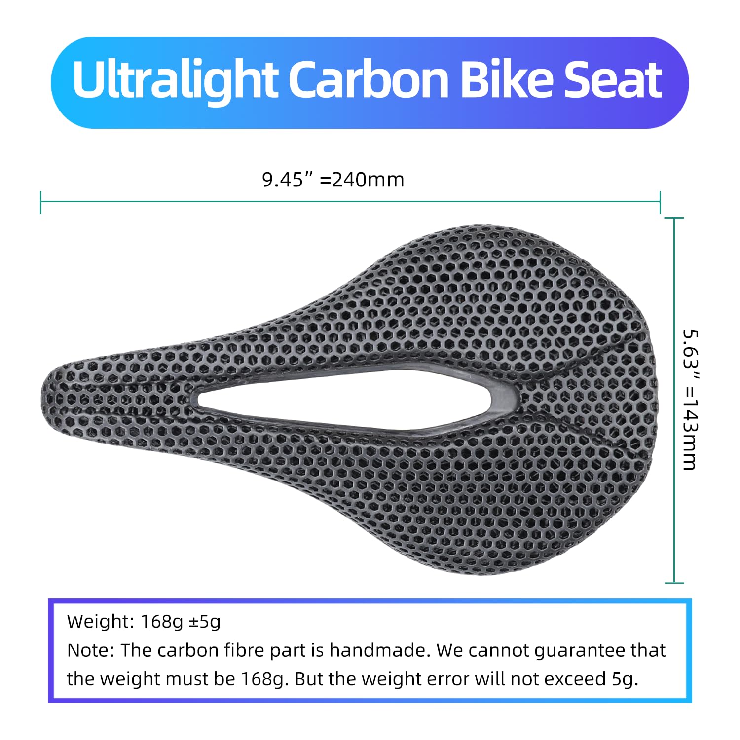 Amazon | 3D 自転車サドル フルカーボンファイバー製 メンズ