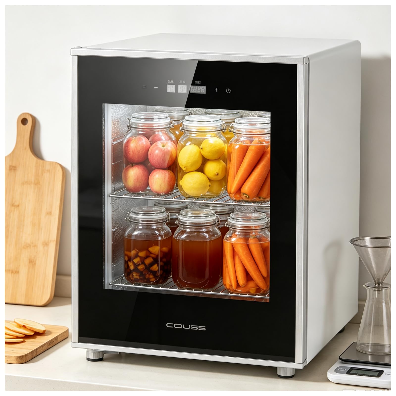 Sauerteig-Gärschrank, 40 l Fermentationsmaschine aus Edelstahl