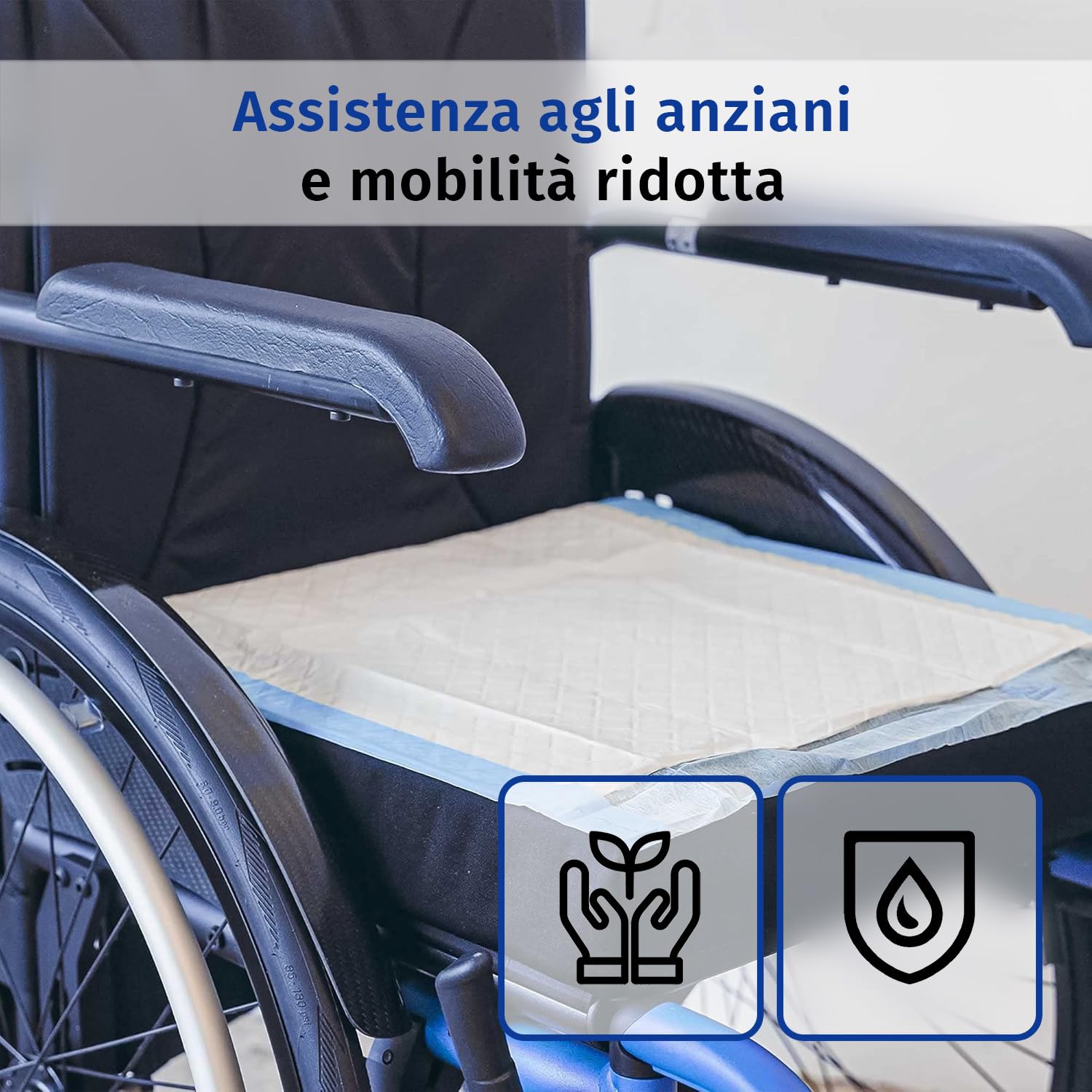 Sofex Traversine Assorbenti Usa e Getta 40×60 cm, 50 Pezzi – 5 Strati, Impermeabili e ad Alta Assorbenza, Protezione per Letto e Assistenza in Caso di Incontinenza