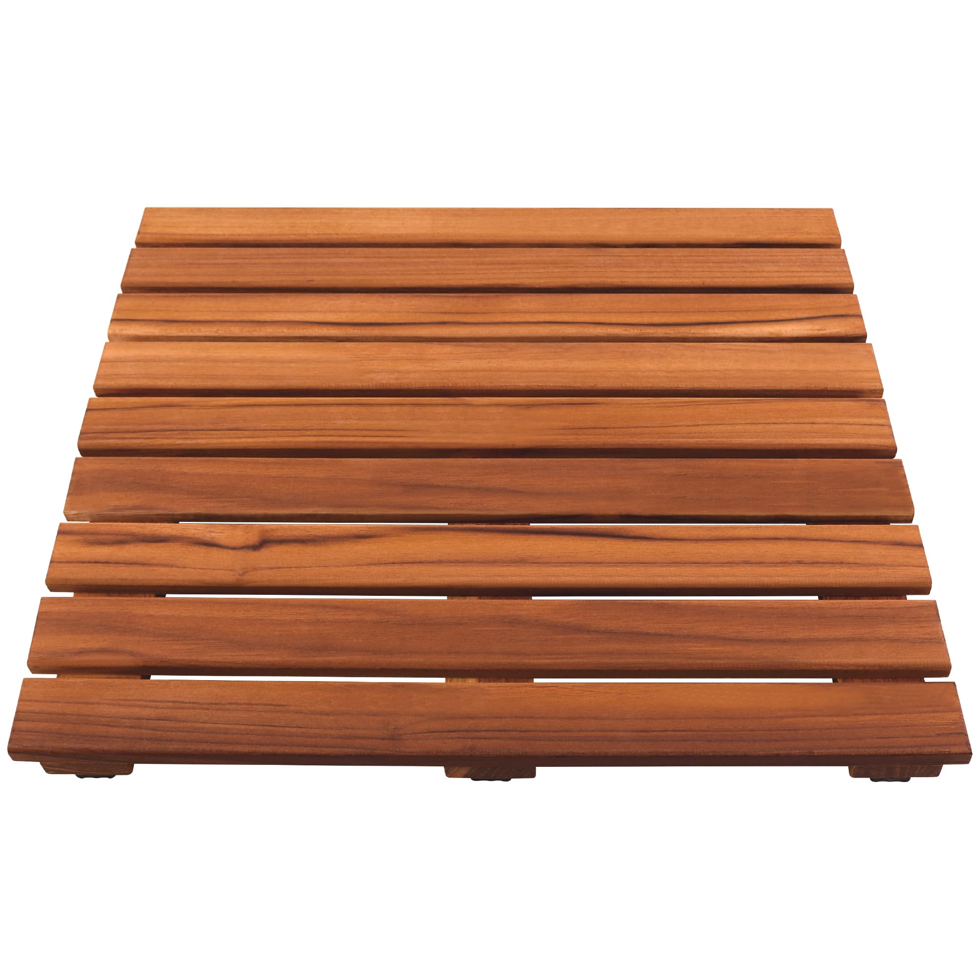VaeFae Tapis de Douche en Teck, Tapis de Bain Antidérapant, Tapis de Spa de Luxe, Tapis en Bois pour Baignoire, 50,8 x 33 cm VaeFae Tapis de Douche en Teck, Tapis de Bain Antidérapant, Tapis de Spa de Luxe, Tapis en Bois pour Baignoire, 50,8 x 33 cm