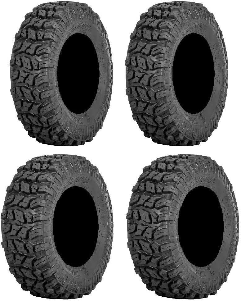 Full set of Sedona Coyote 25x8-12 and 25x10-12 ATV Tires (4)