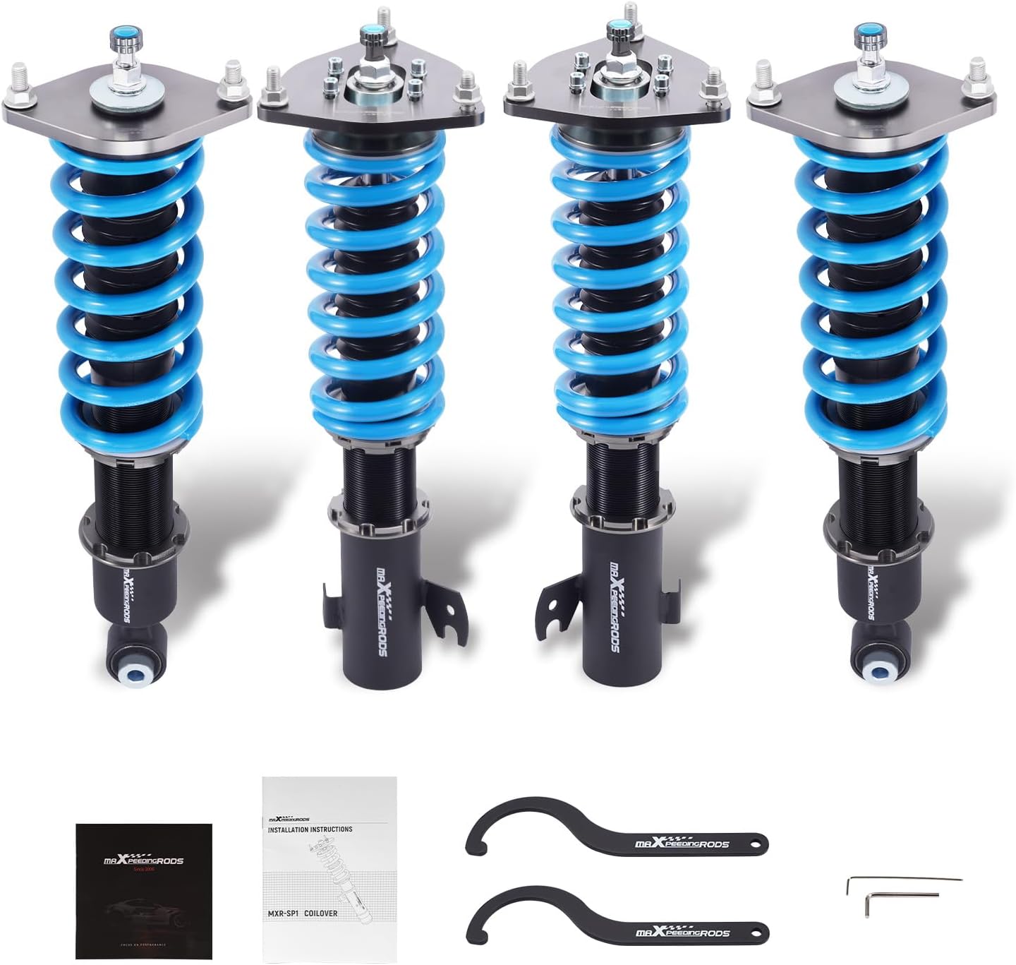 maXpeedingrods T6 Adjustable Coilover Suspension Kit for Subaru Forester (2009–2013)
