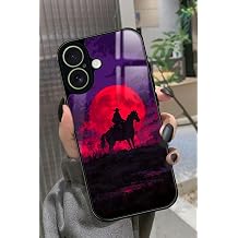 iPhone 17 Uyumlu RDR2 Tasar ml  Glossy Premium K l f,  ift Katmanl , Siyah