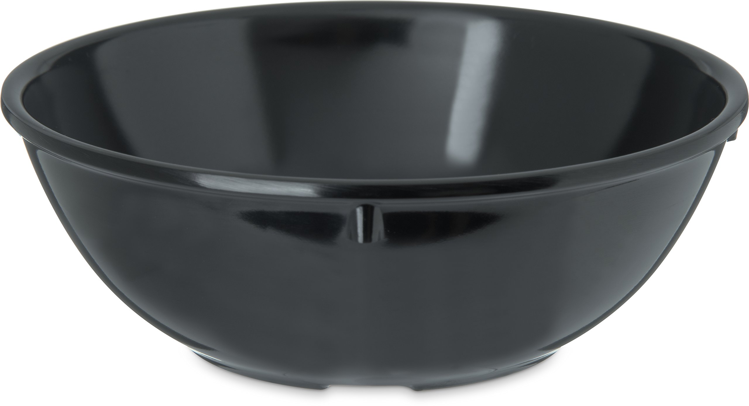 Carlisle 4352103 Dallas Ware melamina Nappie Bowl, 14 oz capacidad, 5,45 cm de diámetro x 1 – 15/16 "altura x 1 – 15/16" profundidad, negro (caso de 48)