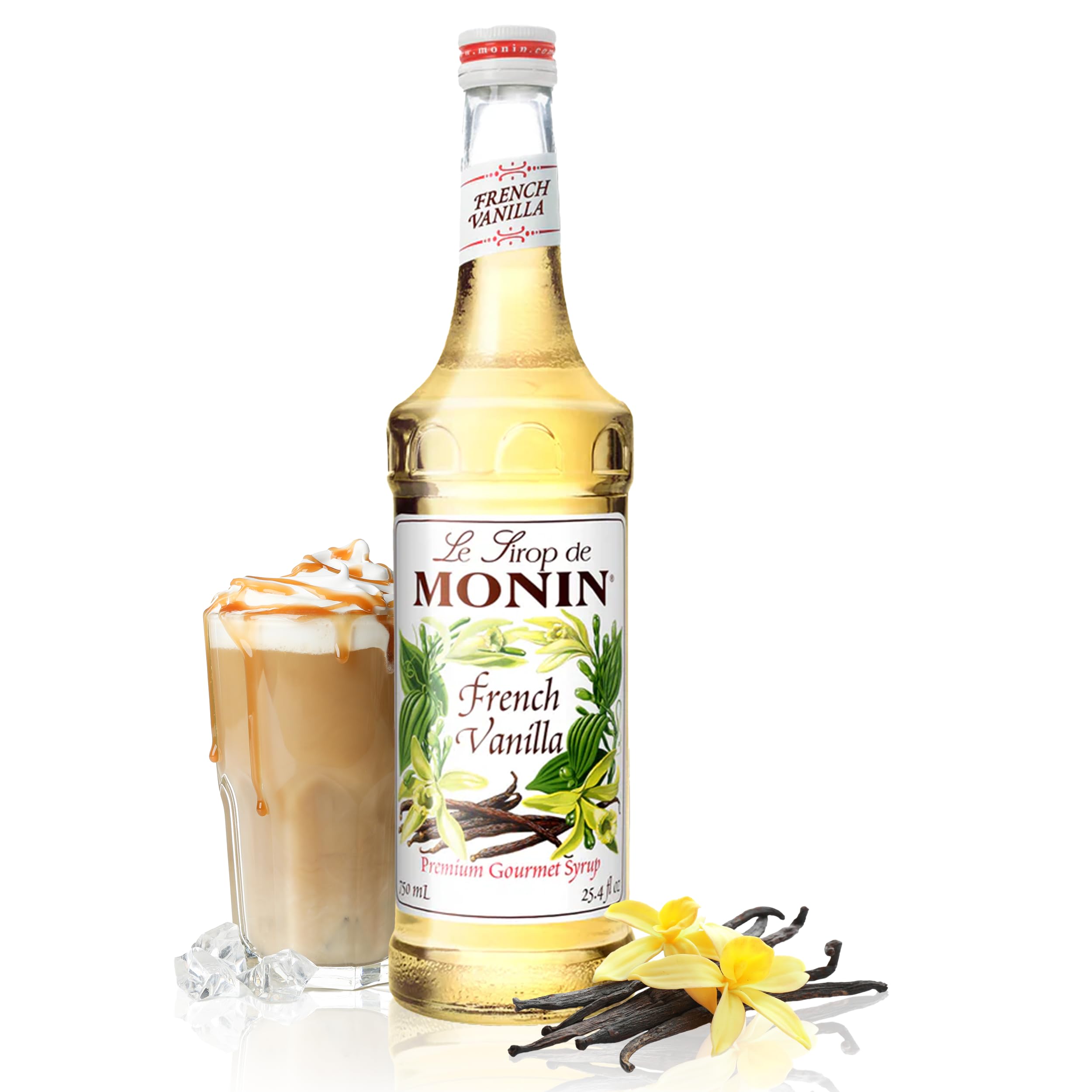 Monin French Vanilla Syrup, 750 ml