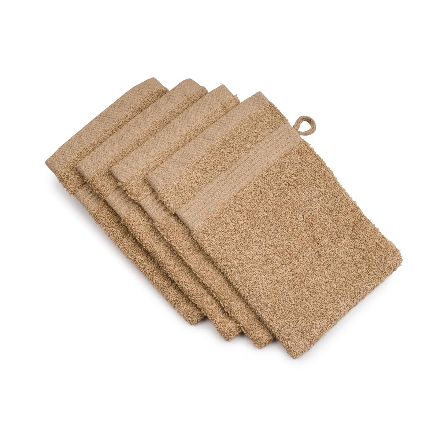 Gözze 550-8033-A1 Wash Mitt Set 100 % Cotton 550 gsm Ökotex 100 Standard Maroon