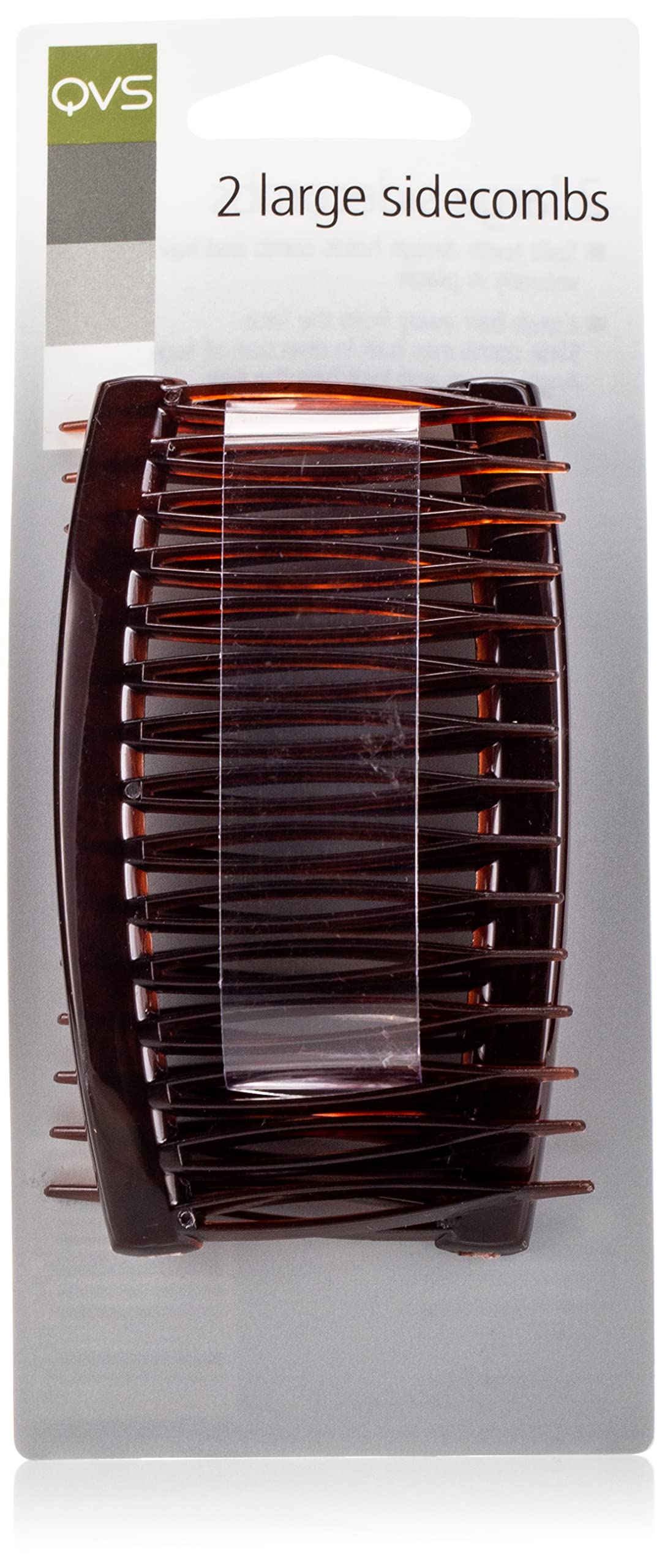 Qvs Large Side Combs, Pack Of 2